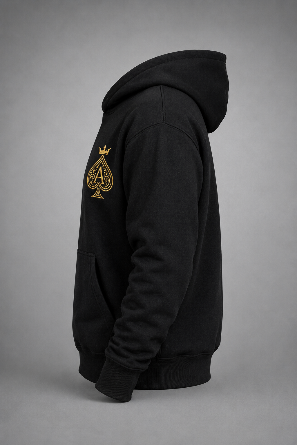 AceOfSpadez Signature Black/Gold Hoodie